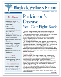 Parkinson's Disease – You Can Fight Back